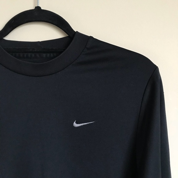 Nike Tops - Black Nike Dri Fit Long Sleeve Thermal Tee Size S